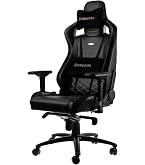 Amazon.co.jp: noblechairs ゲーミングチェア デスクチェア EPIC BLACK